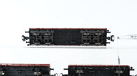 Märklin H0 Konvolut Güterwagen Niederbordwagen 2-und 4-achsig, , Kranwagen BR 315/2 blau DB/u.a.