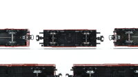 Märklin H0 Konvolut gedeckte Güterwagen BR 201 855, BR 120 6086-1, Kühlwagen Bananen BR 568261, Viehtransportwagen DB