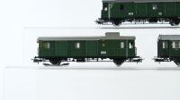 Märklin H0 Konvolut Personenwagen 2.Kl. mit Gepäckabteilt, Gepäckwagen DB/DRG