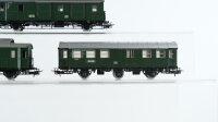 Märklin H0 Konvolut Personenwagen 2.Kl. mit Gepäckabteilt, Gepäckwagen DB/DRG