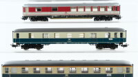 Märklin H0<Konvolut Personenwagen 1.Kl., 2.Kl., Speisewagen, Gepäckwagen DB