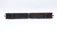 Roco H0 46630 Autotransportwagen (braun) mit PKW DB