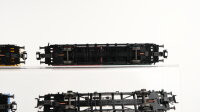 Märklin H0 Konvolut Containertragwagen mit Container (Im Dienste für den Umweltschutz, Hanjin, "K" Line, UASC) DB