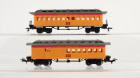 Bachmann H0 Konvolut Personenwagen (Union Pacific R.R.) BR 7 und 9 (verschiedene Kupplungen)