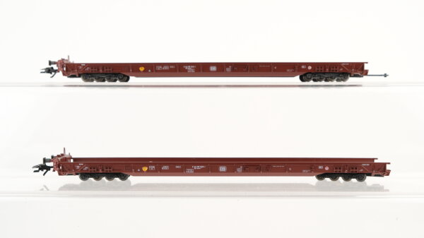 Märklin H0 Konvolut Rollende Landstrasse 2-teilig (ohne LKW) DB