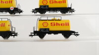 Märklin H0 Konvolut Kesselwagen (Shell) BR 000 7 423-5 DB