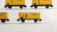 Märklin H0 Konvolut gedeckte Bananenwagen Jamaica DB