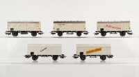 Märklin H0 Konvolut Kühlwagen weiß (1xChocolat Tobler) DB