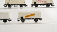 Märklin H0 Konvolut Kühlwagen weiß (1xChocolat Tobler) DB