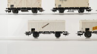 Märklin H0 Konvolut Kühlwagen weiß (1xChocolat Tobler) DB