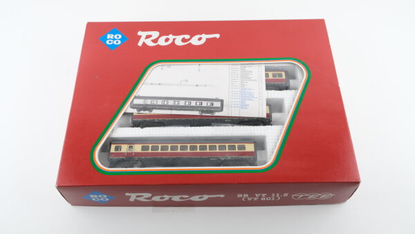 Roco H0 14070A Ergänzungswagenset BR VT 11.5 (VT 601) TEE