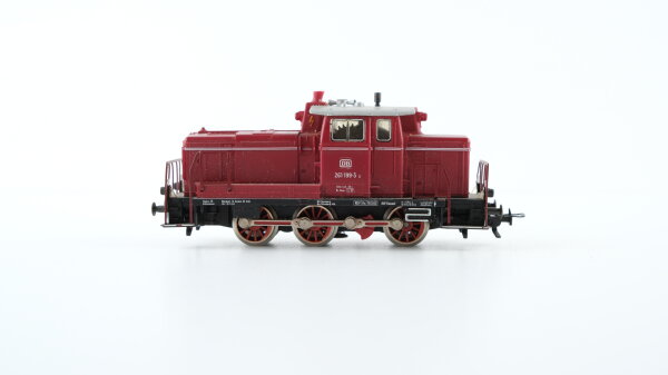 Fleischmann H0 Diesellok BR 261 199-3 DB Gleichstrom ( Licht Defekt )