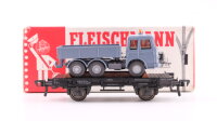 Fleischmann H0 5219 Flachwagen mit LKW (MAN) 30 80 942 0 622-1 DB