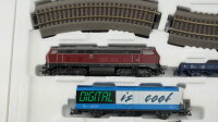 Roco H0 41100 Startset Diesellok BR 215 015-9 & Güterwagen Gleichstrom Digital