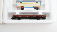 Märklin H0 46971 Rungenwagen mit Zirkuswagen RONCALLI (5)  Kls 442 der DB