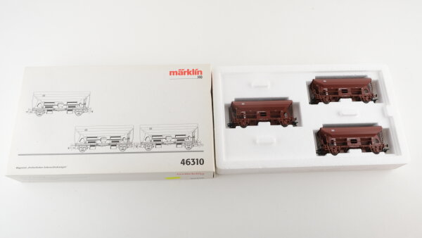 Märklin H0 46310 Wagenset "Drehschieber-Seitenentladewagen" Fc 090 der DB