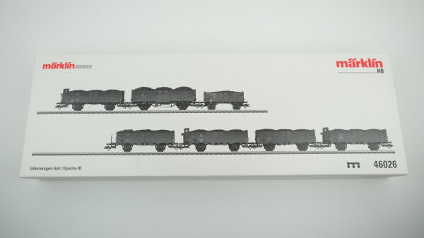 Märklin H0 46026 Güterwagen-Set der DB