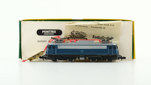 Minitrix N 2930 Elektrolok BR E 10 338 DB