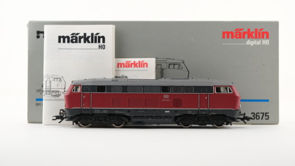 Märklin H0 3675 Diesellokomotive BR V 160 (216) der DB Wechselstrom Digital