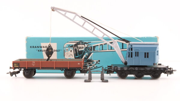 Märklin H0 4611 Kranwagen Typ Krupp-Ardelt der DB