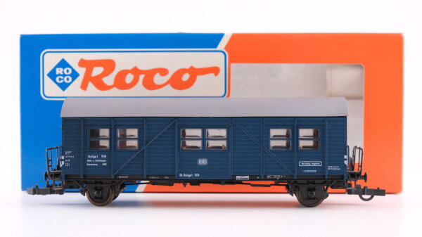 Roco H0 46127 Bauzugwagen als Wohn-Schlafwagen DB