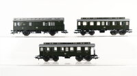 Märklin H0 <Konvolut Personenwagen 2,Kl. und Postwagen DB