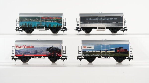 Märklin H0 Konvolut Kühlwagen (Vivat Viadukt, Märklin World Tittisee, DB Wangerooge, 100 Jahre Wangerooge)