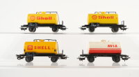 Märklin H0 Konvolut Kesselwagen (Shell, Avia) DB, u.a.