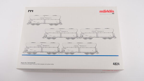 Märklin H0 4824 Wagen-Set "Ruhrkohle AG" Fals 176 der DB