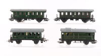 Märklin H0 Konvolut Personenwagen, Packwagen, Länderbahn