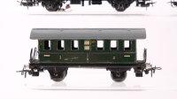 Märklin H0 Konvolut Personenwagen, Packwagen, Länderbahn