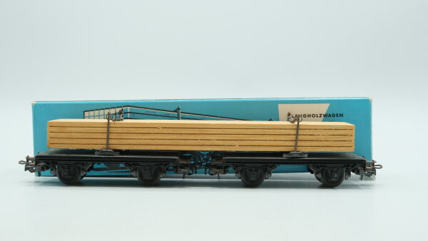 Märklin H0 4512 Drehschemelwagen (Langholzwagen)  H der DB