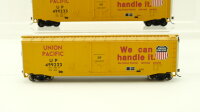 Unbekannt H0 Konvolut Gedeckte Güterwagen (Box-Car, US 499233, We can handle it) UP