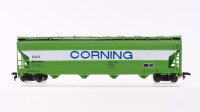 Bachmann H0 Box-Car (UP 166817, Swifts Premium), Trichterwagen (Corning), Gondola (Southern Railroad 1246), Caboose (ATSF 999628) USA