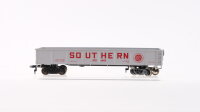 Bachmann H0 Box-Car (UP 166817, Swifts Premium), Trichterwagen (Corning), Gondola (Southern Railroad 1246), Caboose (ATSF 999628) USA