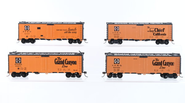 Athearn H0 Konvolut BoxCar (Grand Canyon Line, Santa Fe all the way, The Super Chief to California), SF