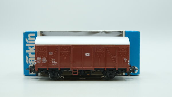 Märklin H0 4411 Gedeckter Güterwagen mit Schlußlicht  Grs-v 213  Gs-uv 213 der DB  Gs der SBB