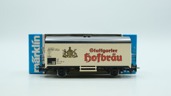 Märklin H0 4439 Bierwagen STUTTGARTER HOFBRÄU (Kühlwagen)  Ichqrs 377 der DB