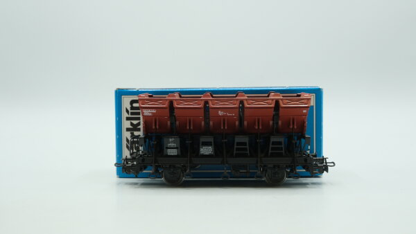 Märklin H0 4635 Muldenkippwagen  Ommi 51  Fz 120 der DB