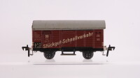 Fleischmann H0 Konvolut gedeckter Güterwagen (heineken Bier, Seefische, Stückgut-Schnellverkehr) DB,NS