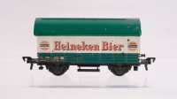 Fleischmann H0 Konvolut gedeckter Güterwagen (heineken Bier, Seefische, Stückgut-Schnellverkehr) DB,NS