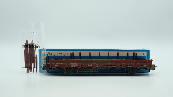 Märklin H0 4694 Rungenwagen  Kbs 443  Rlmms 58 der DB