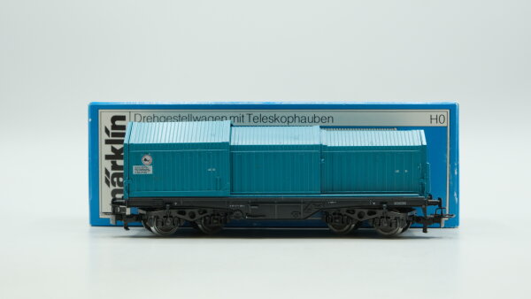 Märklin H0 4687 Teleskophaubenwagen  Shimms der SBB