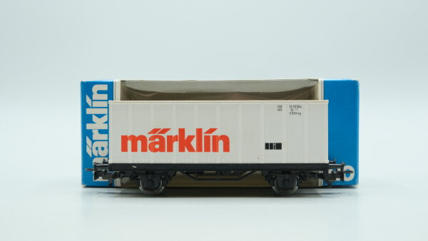 Märklin H0 4481 Behälter-Tragwagen Märklin (Containerwagen)  BT 30 der DB