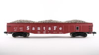 Märklin Spur 1 54942 amerikanische Gondola "Santa Fe" Metallmodell