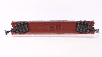 Märklin H0 Konvolut Güterwagen US-Güterwagen (Western Pacific), Schwerlastwagen mit Omnibus, Muldenkippwagen DB,u.a.