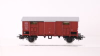 Märklin H0 Konvolut Güterwagen gedeckter Güterwagen (Bananen), gedeckter Güterwagen, Klappdeckelwagen DB,FS