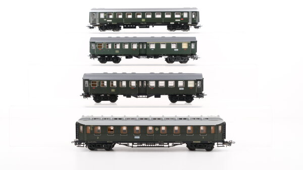 Märklin H0 Konvolut Personenwagen 2.Kl, 1.+2.Kl. BR 14208,34300,75458,19574 DB,DRG