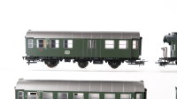 Fleischmann H0 Konvolut Personenwagen BR 99761,87935 und 1407, Postwagen BR 1117 DB,u.a.