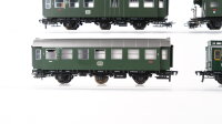 Fleischmann H0 Konvolut Personenwagen BR 99761,87935 und 1407, Postwagen BR 1117 DB,u.a.